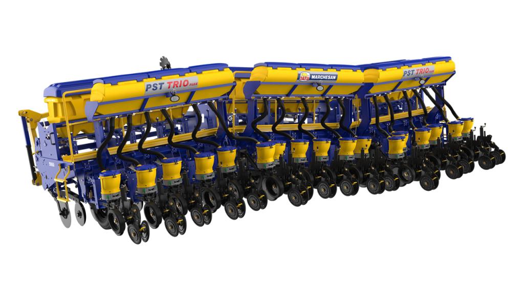Máquinas Agrícolas PST TRIO/PST TRIO FLEX – PLANTADEIRA COM ARTICULAÇÃO CENTRAL (TATU - MARCHESAN) em Guarantã do Norte MT