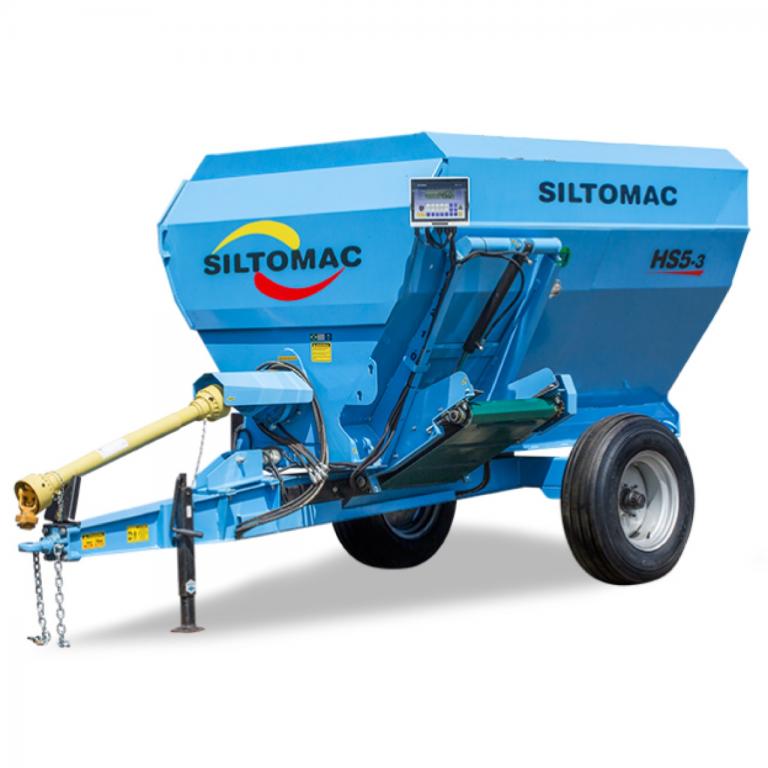 Máquinas Agrícolas MISTURADOR DE RAÇÃO TRACIONADO HS5-3 (SILTOMAC) em Guarantã do Norte MT